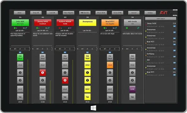 AVT MAGIC THipPro telefoon hybride software 1