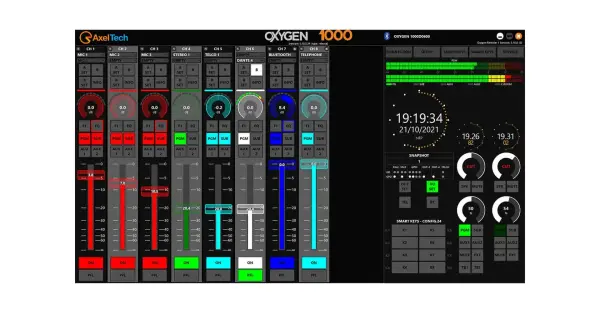 Pro FM-uitzending - Axel tech Oxygen 1000 remoter