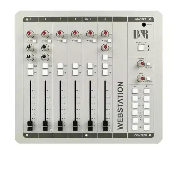 D&R Webstation Broadcast Mixer