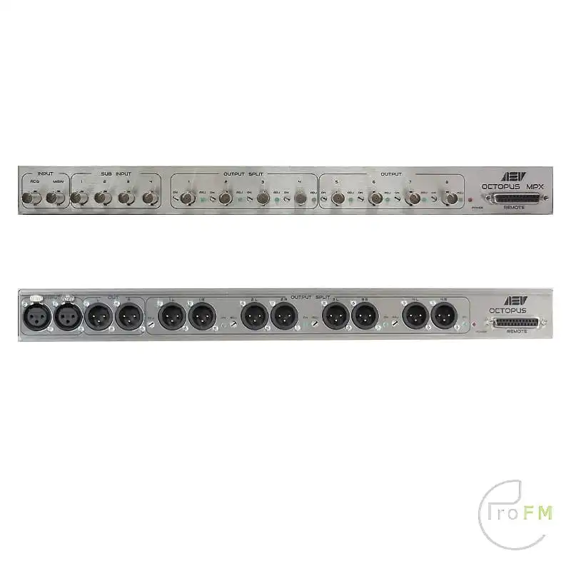 Pro FM Broadcast - AEV Octopus Split MPX Audio Distributeur