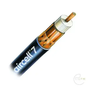 Pro FM-uitzending - Aircell 7 coaxkabel