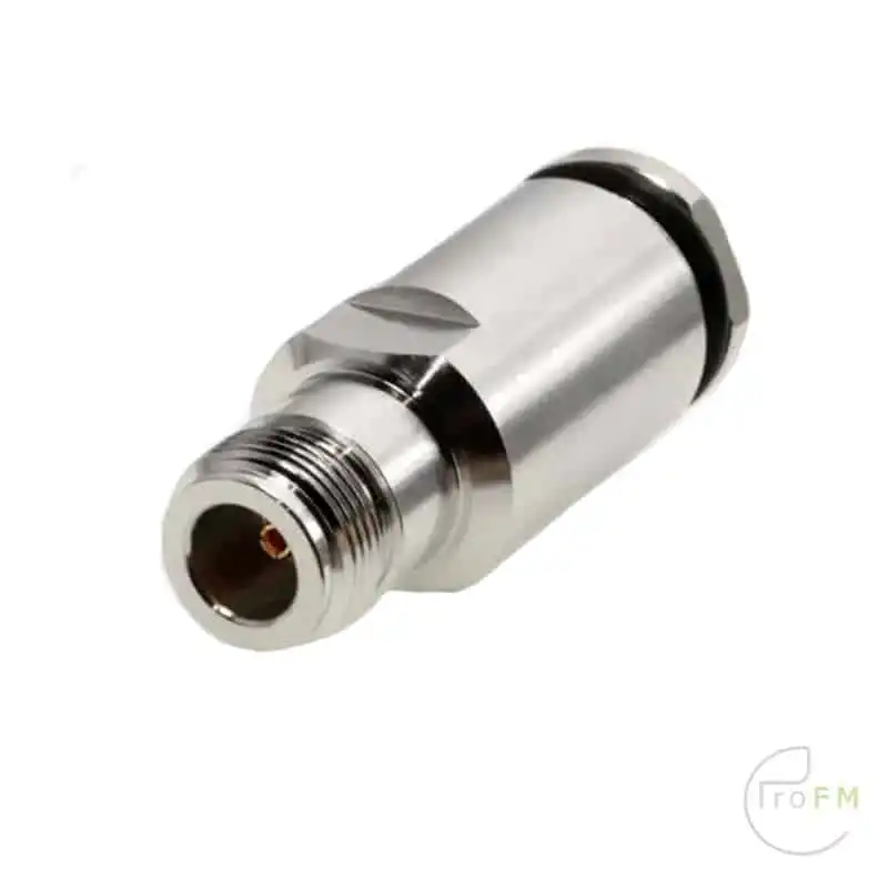 ro FM-uitzending - Aircom Plus-Ecoflex 10 N-connector vrouwelijk