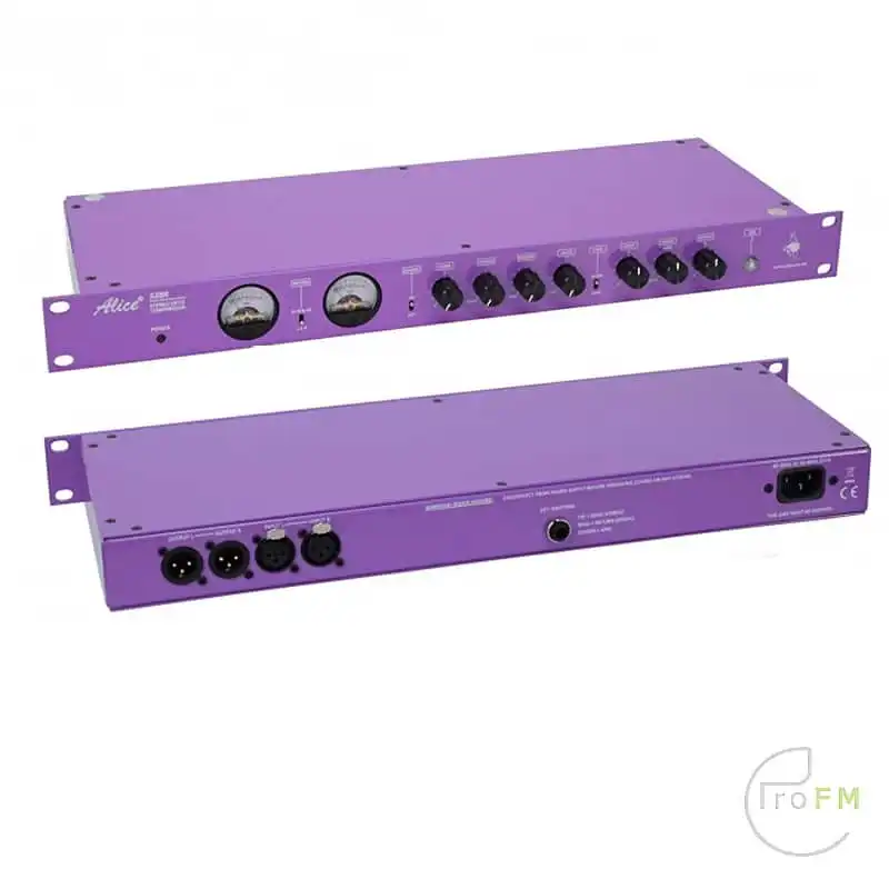 ProFM Broadcast - Alice 538R OPTO Stereo Audio Compressor voor rekmontage