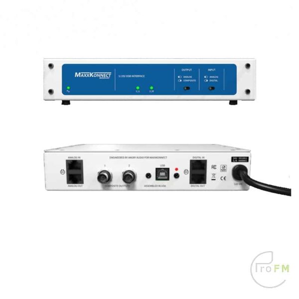 ProFM Broadcast - Angry Audio MaxxKonnect Broadcast U.192 MPX USB-geluidskaart