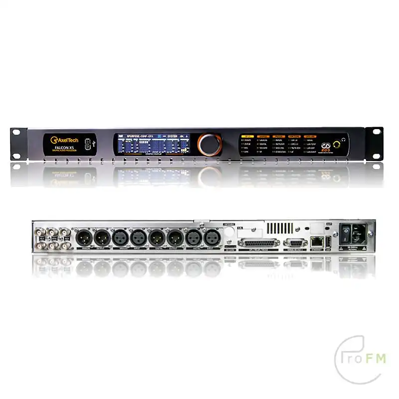 ProFM Broadcast - Axel Tech Falcon X5 FM-DAB en HDRadio-WEB-DRM