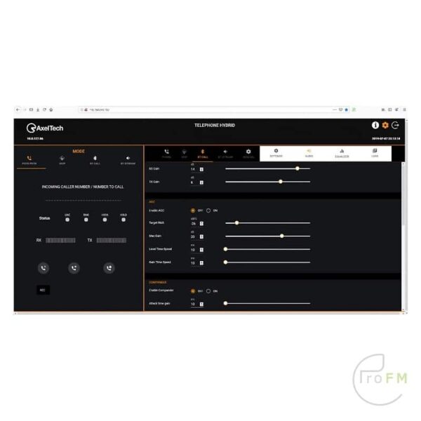 ProFM Broadcast | Axel Tech Macrotel X2 Multimode Telefoon Hybride