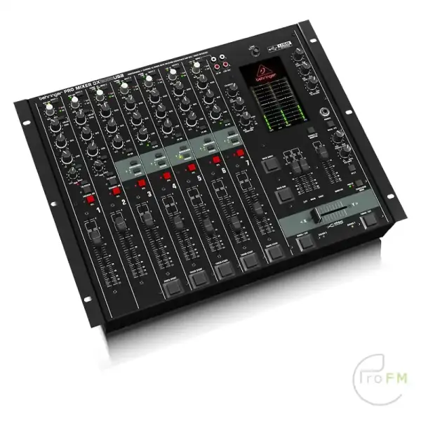 Pro FM Broadcast - Behringer DX2000 USB - Analoge DJ-mixer
