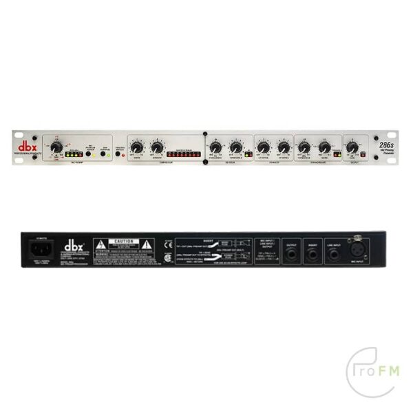 ProFM Broadcast - DBX 286S Microfoonprocessor