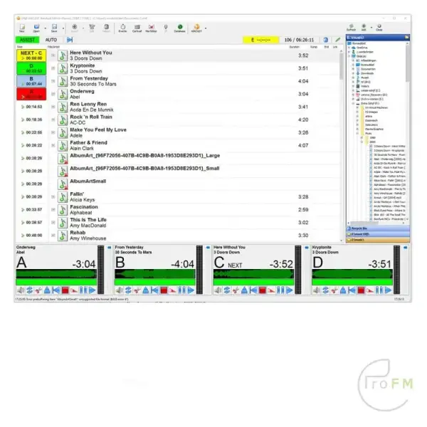 D&R Aircast Software voor radio-automatisering