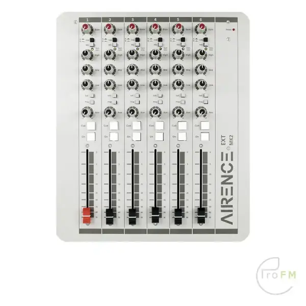 ProFM Broadcast - D&R Airence 12 Fader USB-omroepmixer 01