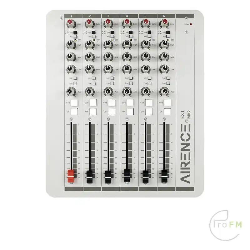 ProFM Broadcast - D&R Airence 12 Fader USB-omroepmixer 01