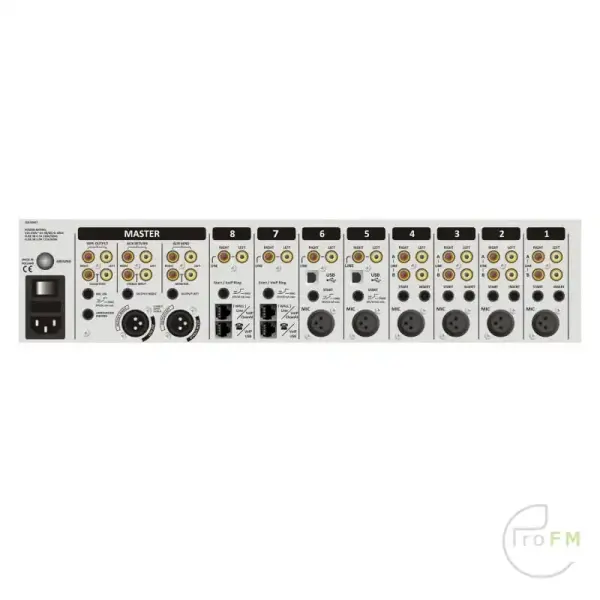 Pro FM Broadcast - D&R Airmate-8 Boadcast-mixer.