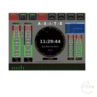 Pro FM Broadcast - D&R Axite 6-kanaals digitale broadcast mixer