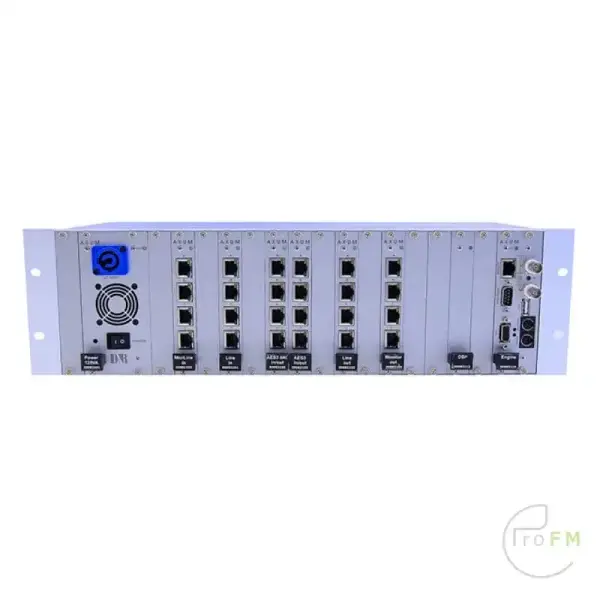 Pro FM Broadcast - D&R Axite 6-kanaals digitale broadcast mixer