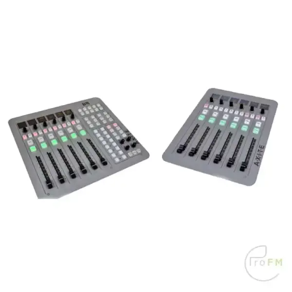 Pro FM Broadcast - D&R Axite 6-kanaals digitale broadcast mixer en uitbreiding