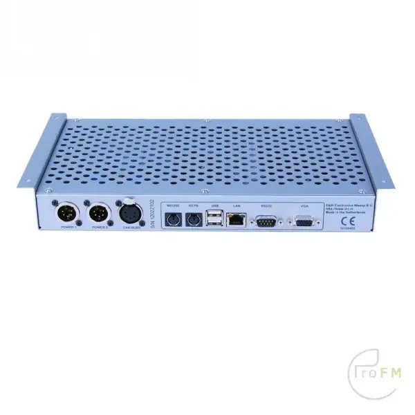 Pro FM-uitzending - D&R Axum modulaire digitale omroepmixer
