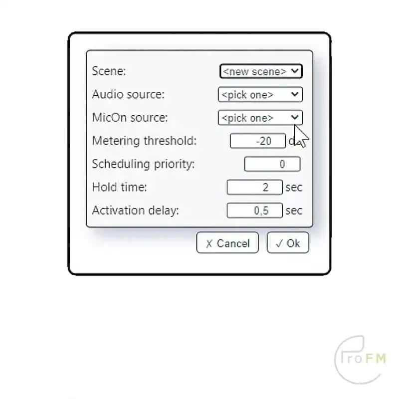 Pro FM Broadcast - D&R CAMCON Visuele Radio Triggerbox 02