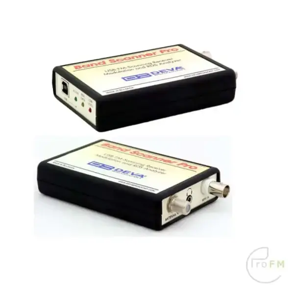 Pro FM-ontvanger - Deva Broadcast-bandscanner Pro USB-ontvanger 02