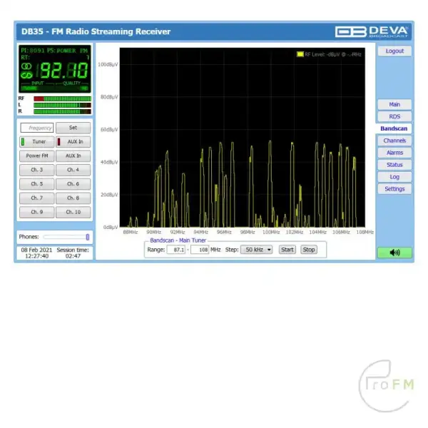 Pro FM Broadcast - Deva Broadcast DB35 Compacte en betrouwbare FM-radiostreamer 04