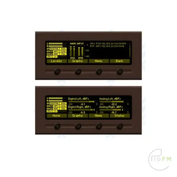 ProFM Broadcast - Deva Broadcast DB9009-TX Audio over IP Encoder