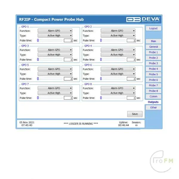 Pro FM Broadcast - Deva Compact RF2IP Monitoring Tool 06