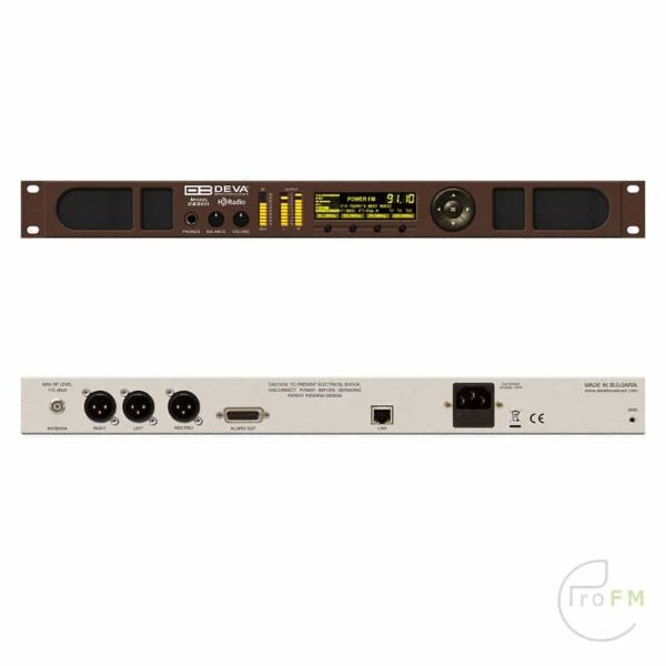 Pro FM-uitzending - Deva DB3011 FM-HD-audiomonitoring