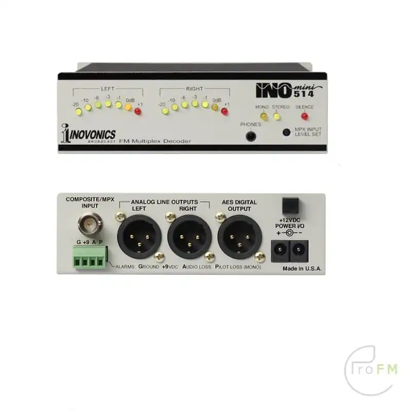 ProFM Broadcast - Inovonics 514 INOmini FM Multiplex Decoder