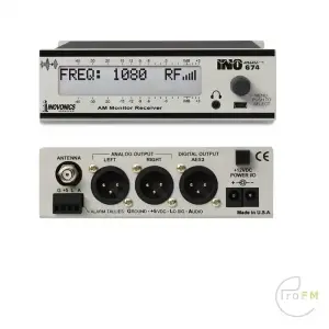 ProFM Broadcast - Inovonics 674 INOmini AM-monitorontvanger