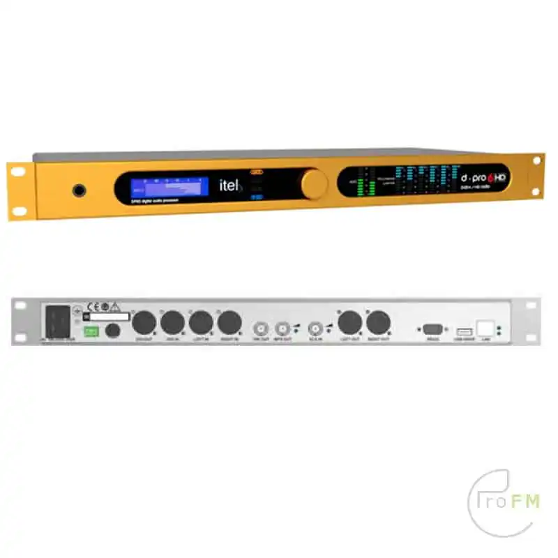 Pro FM Broadcast - Itel DPRO6 6 banden HD-DAB+