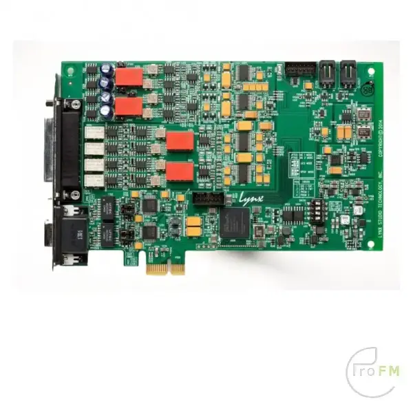 Pro FM Broadcast - Lynx Studio E44 PCI Express-geluidskaart 02