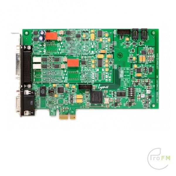 Pro FM Broadcast - Lynx Studio Technology E22 PCI Express-geluidskaart 02