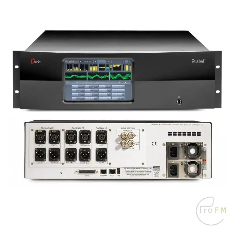 ProFM Broadcast - Omnia 9 FM AM radio-omroepprocessor