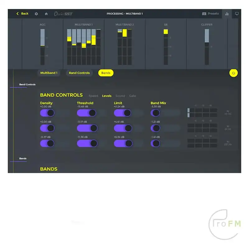 Pro FM Broadcast - Omnia SST-Broadcast software