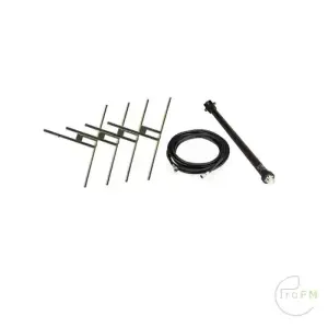 Pro FM Broadcast - ProFM BBDP4 Breedband dipoolsysteem Gestapelde antennes reeks van 4