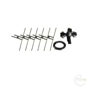 Pro FM Broadcast - ProFM BBDP6 Breedband Dipool Antennesysteem Serie van 6