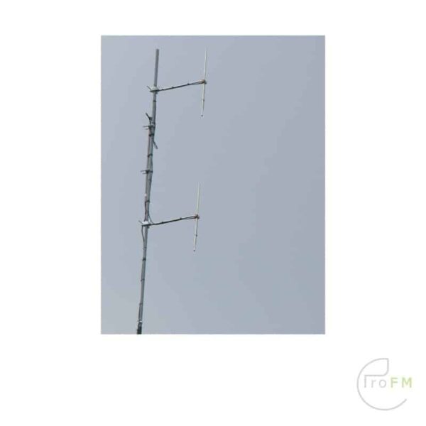 Pro FM Broadcast - ProFM TD2 FM afgestemde dipoolantennes gestapeld serie van 2
