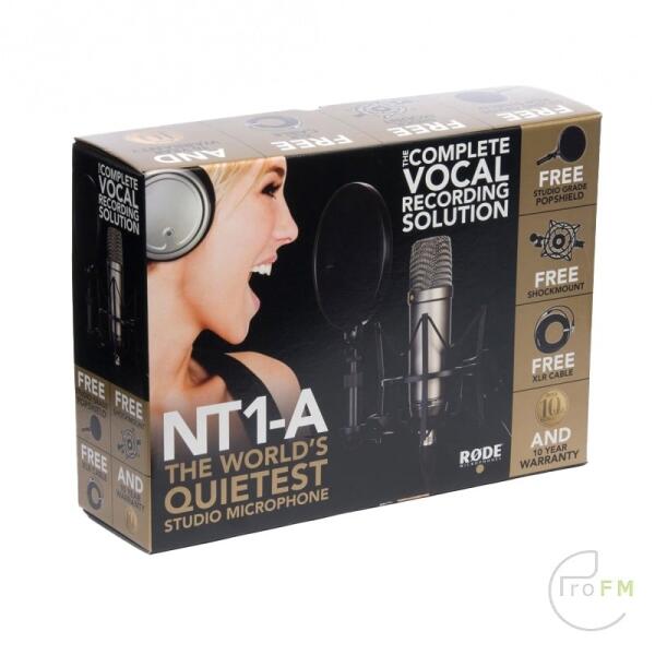 Pro FM Broadcast - Rode NT1A Studio condensatormicrofoon 02