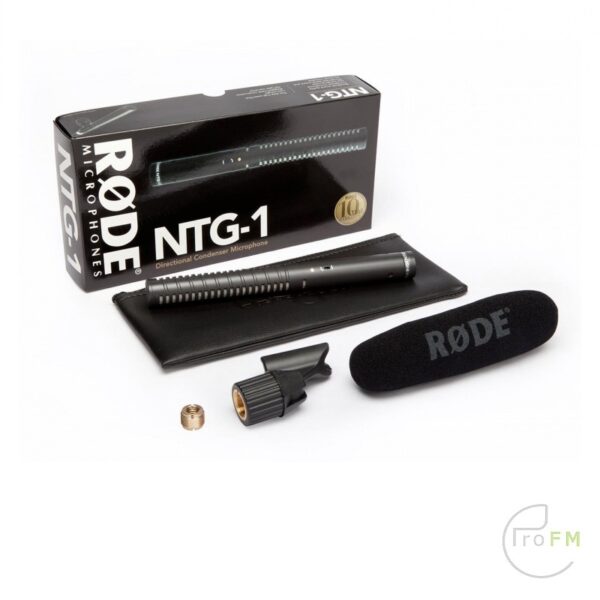 Pro FM Broadcast - Rode NTG 1 Shotgun condensatormicrofoon 03