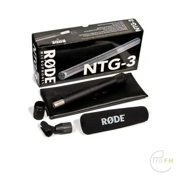 Pro FM Broadcast - Rode NTG 3 shotgun condensatormicrofoon