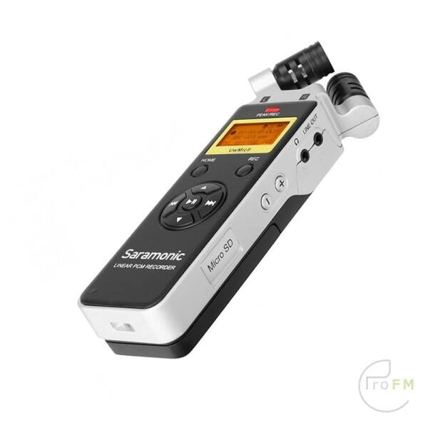 Pro FM Broadcast - Saramonic SR-Q2 draagbare veldaudiorecorder 03
