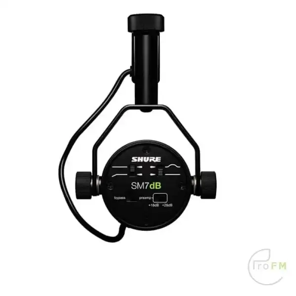 Pro FM Broadcast - Shure SM7DB Dynamische Broadcast Microfoon