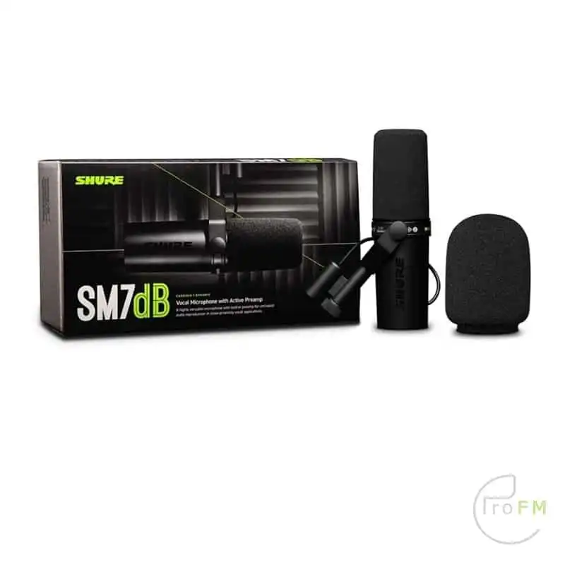 Pro FM Broadcast - Shure SM7DB Dynamische Broadcast Microfoon 05