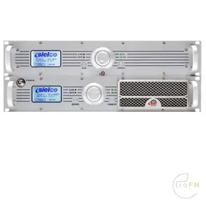 Pro FM Broadcast - SielCo + EXC 30GT FM Zender 1 KiloWatt 1000 Watt