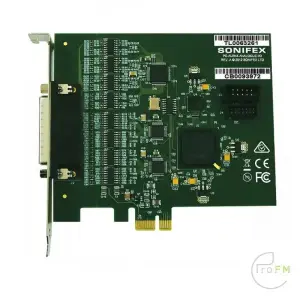 Pro FM Broadcast - Sonifex PC-AUR44 Auricon 4.4 PCIe analoge geluidskaart