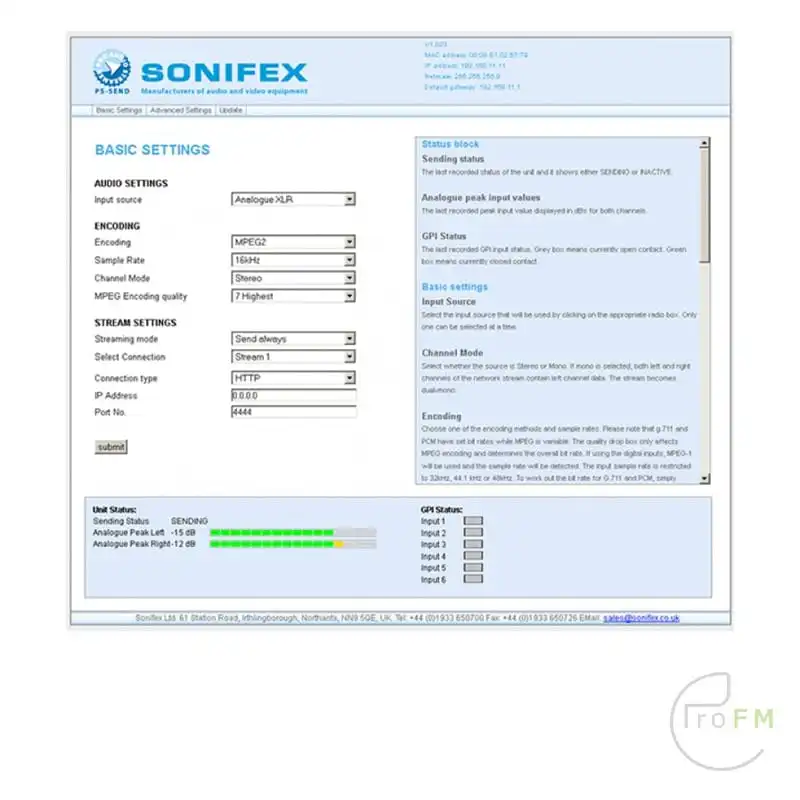 Pro FM Broadcast- PS software