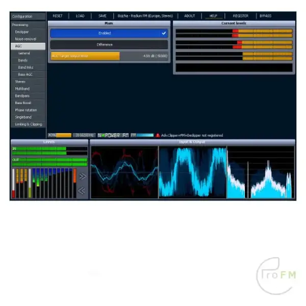 Pro FM Broadcast - StereoTool FM professionele audiosoftware 02