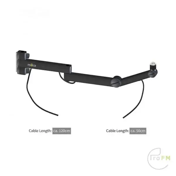 ProFM Broadcast - YellowTec M!ka Microfoonarm TV
