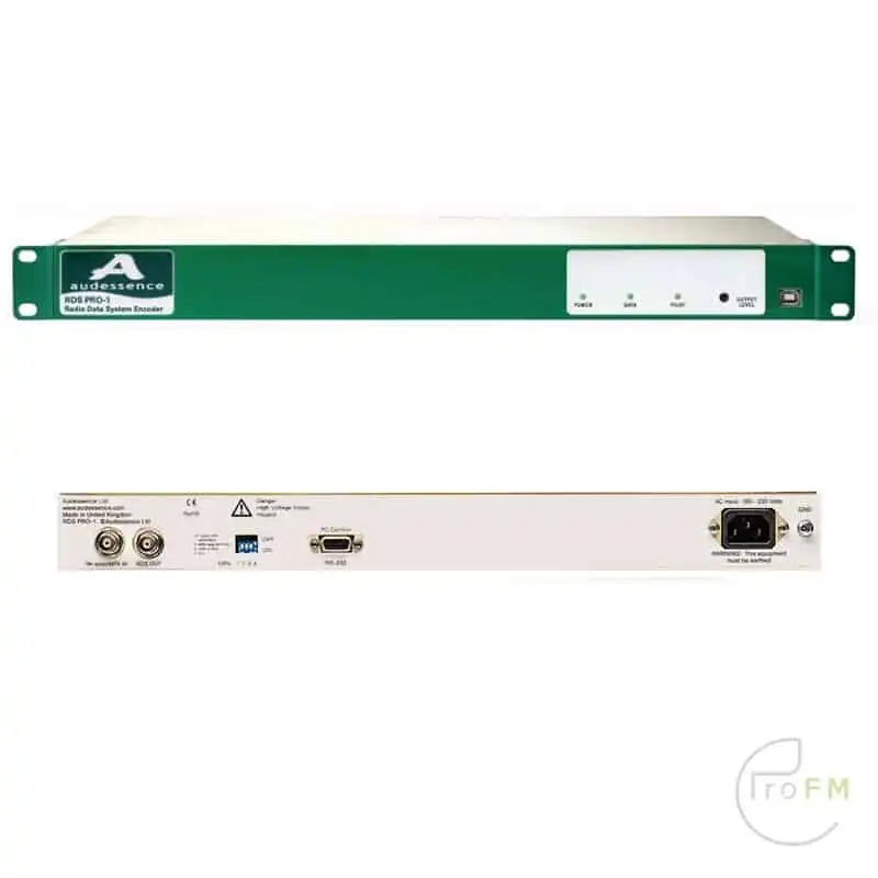 ProFM Broadcast - Audessence RDS encoder PRO-1