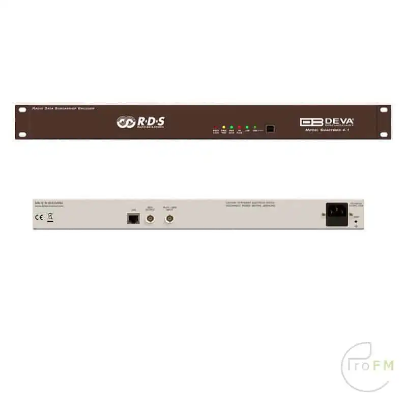 ProFM Broadcast - Deva SmartGen 4.1 RDS-RBDS encoder