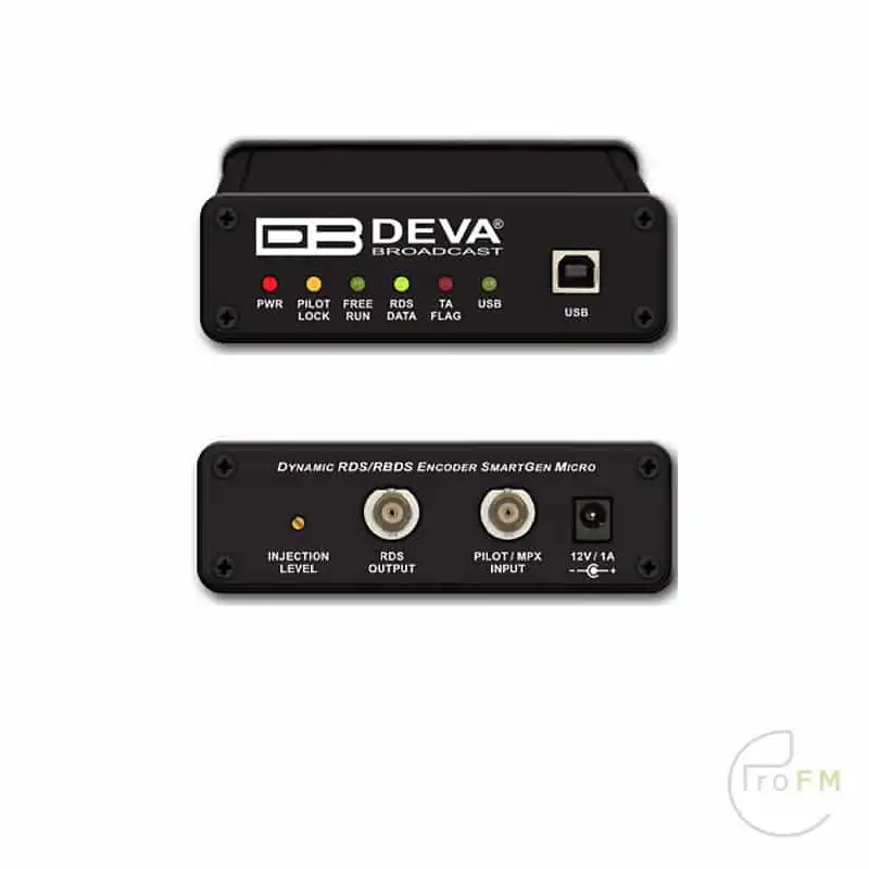 ProFM Broadcast - Deva Smartgen Micro Basic RDS encoder